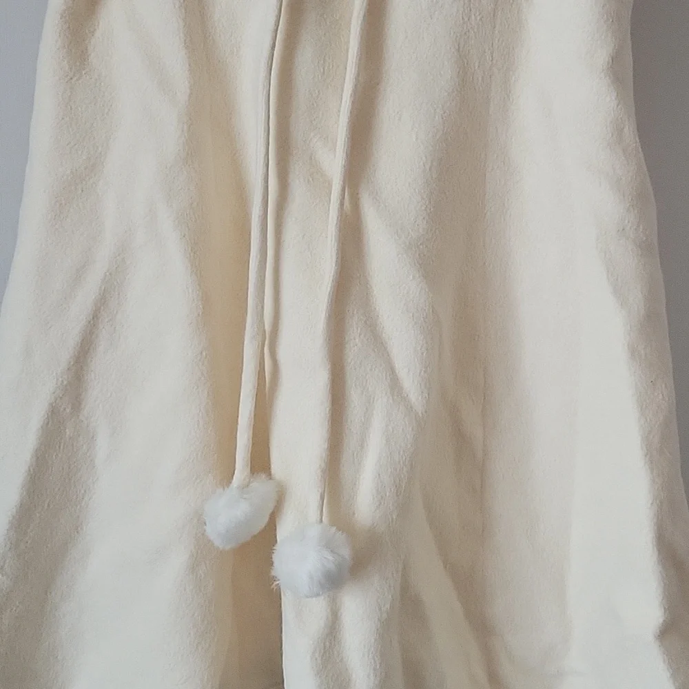 Liz Lisa Littles Girls Sz. 9 Dress White Soft Lined Holiday Formal Winter Cream - Picture 4 of 8